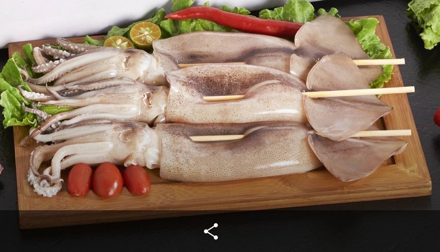 深海急凍魷魚串